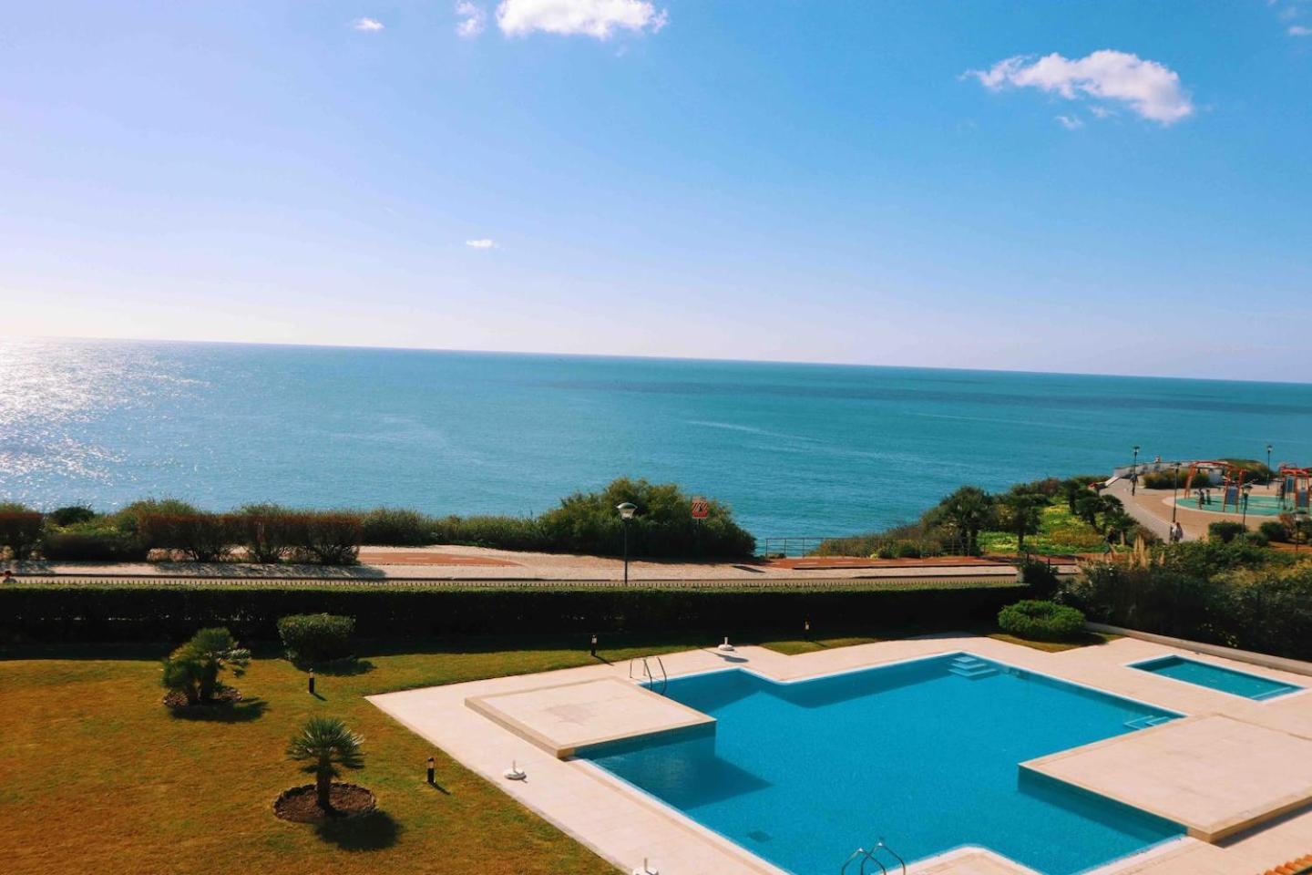 Apartamento Sea View W Pool, Terrace & Parking Cascaes Exterior foto