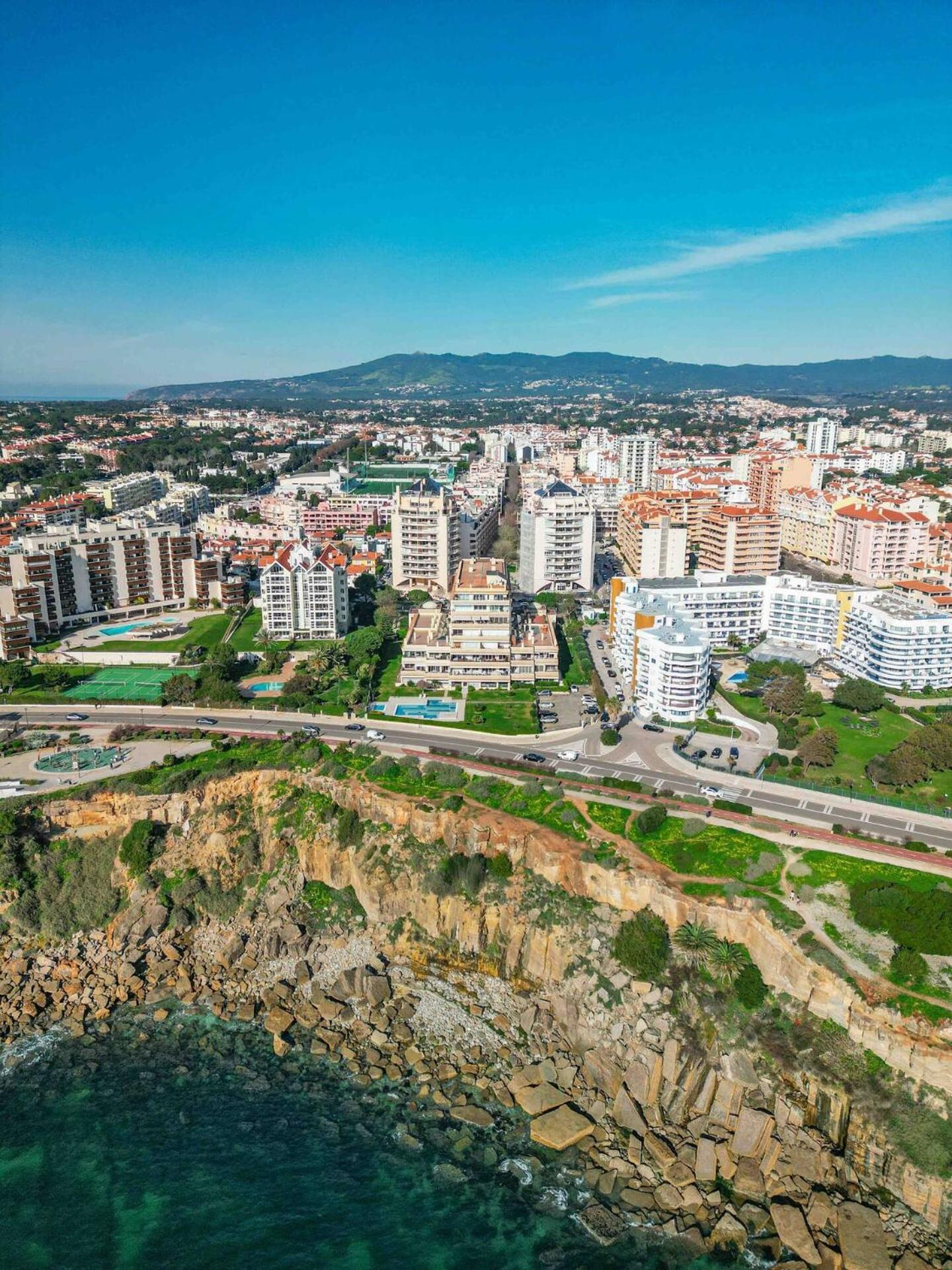 Apartamento Sea View W Pool, Terrace & Parking Cascaes Exterior foto